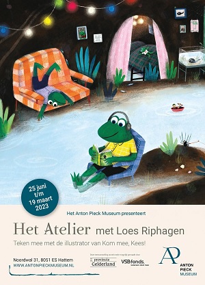 Loes Riphagen in Anton Pieck Museum